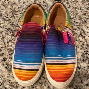 Serape sneakers. Never worn